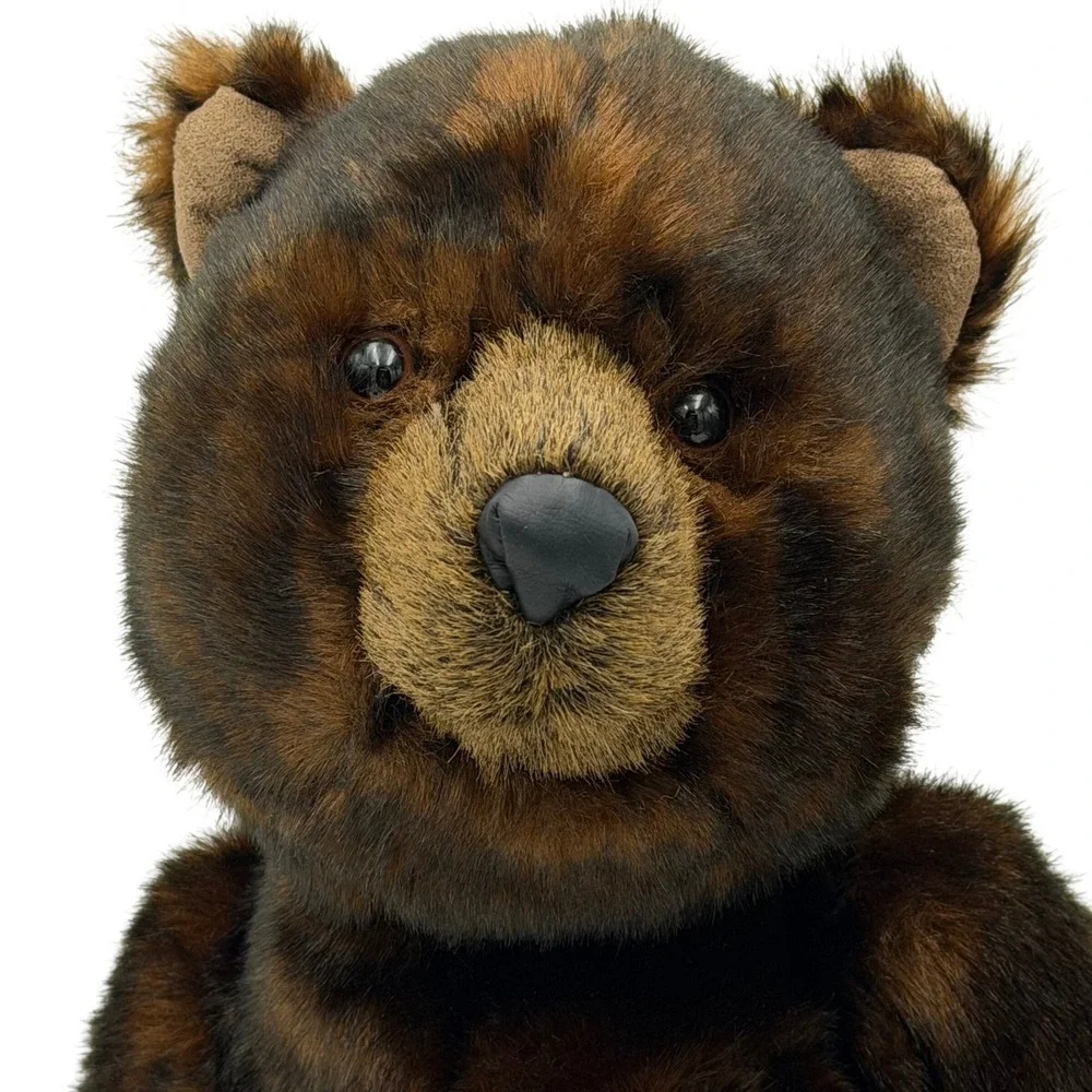Ditz‎ Designs The Hen House Grizzly Bear Plush Jointed Stuffed Animal Realistic